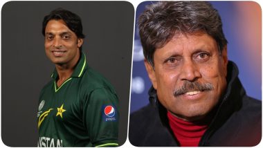 Shoaib Akhtar Responds to Kapil Dev After Former Indian Captain Turns Down India vs Pakistan Series Proposal For COVID-19 Relief Funds