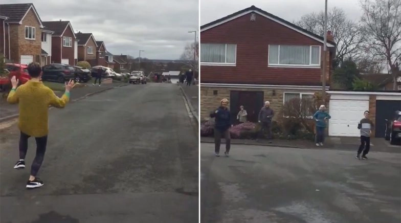UK Residents Perform ‘Social Distance Street Dance’ Cheerfully, Video Gets Mixed Reactions Online