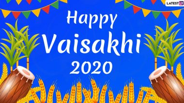 Happy Baisakhi 2020 Messages and HD Images: WhatsApp Stickers, Vaisakhi  Wishes, Facebook Greetings and GIFs to Celebrate the Punjabi New Year |  🙏🏻 LatestLY