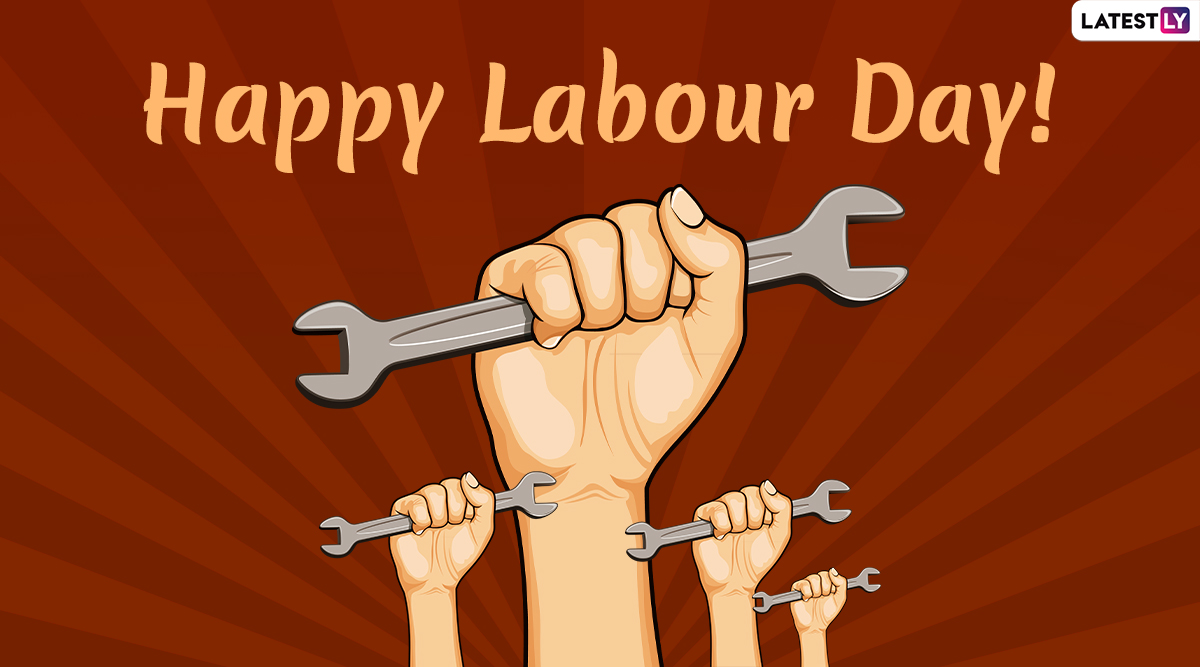 Happy Labour Day 2020 Wishes & HD Images: WhatsApp Stickers ...
