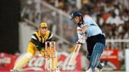 This Day, That Year: Mumbai Indians Hail Sachin Tendulkar&rsquo;s Heroic Innings of 143 Runs During Desert Storm Match against Australia