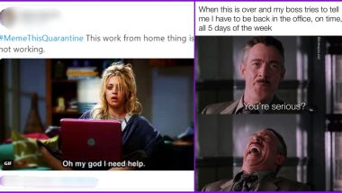 Work From Home Funny Memes: These Hilarious Home Office Jokes and GIFs Will Help You Forget The WFH Blues!