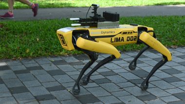 Singapore: Robot Dog 'Spot' Ensures People Follow Social Distancing in Park (Watch Video)