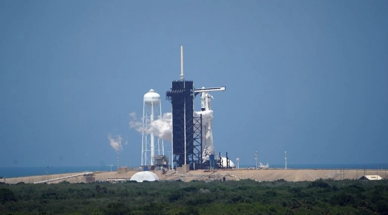 SpaceX Dragon With Two NASA Astronauts Docked With International Space Station