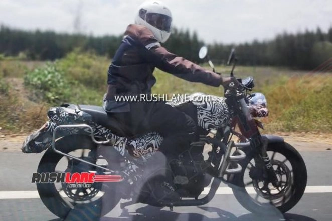Royal Enfield Hunter Spied Testing For First Time