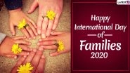 International Day of Families 2020 HD Images and Wallpapers for Free Download Online: WhatsApp Stickers, Messages and Wishes to Send Greetings on This Day