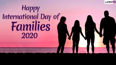Happy International Day of Families 2020 Images & HD Wallpapers For Free Download Online: Wish Loved Ones With WhatsApp Stickers, GIF Greetings and Quotes