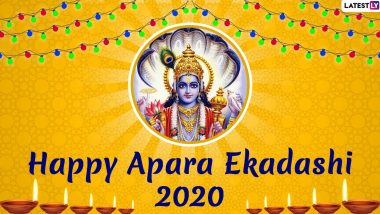 Apara Ekadashi 2020 Wishes and Greetings: WhatsApp Stickers, Ekadashi HD Images, Facebook Messages and GIFs to Send on This Holy Day