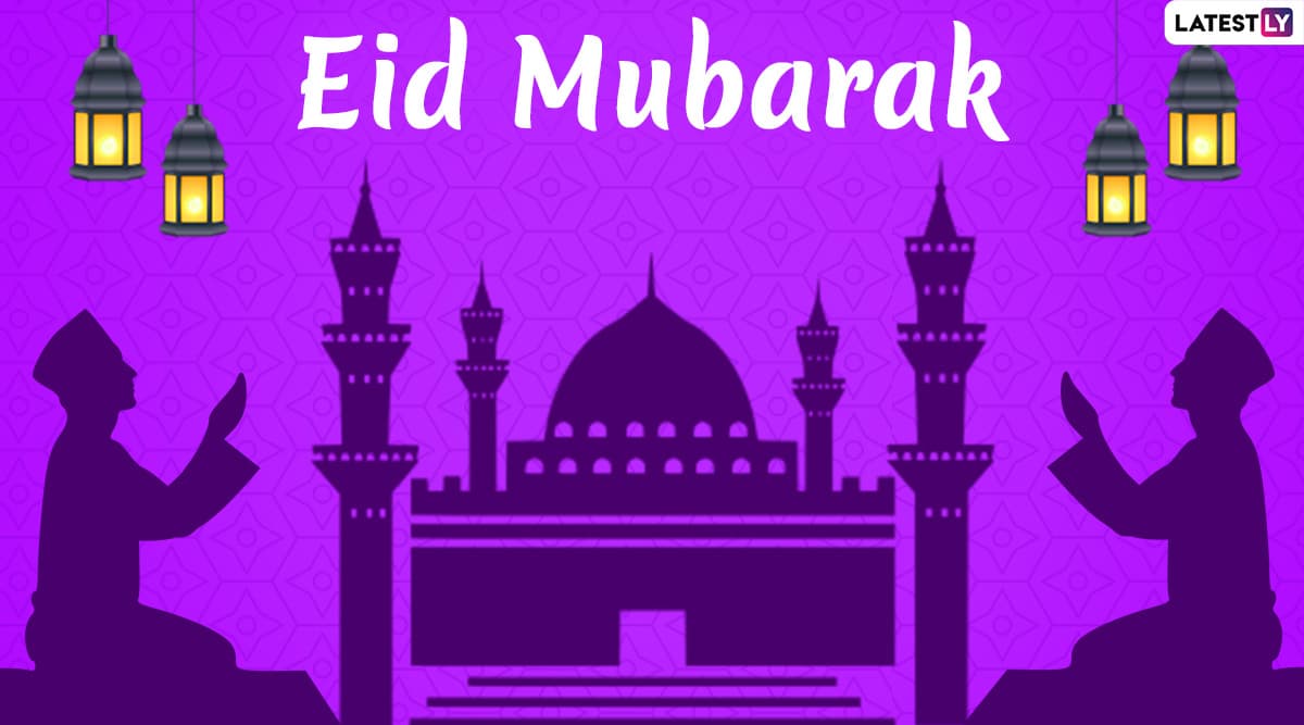 Eid Al-Fitr 2020 Wishes and Messages: WhatsApp Stickers, Eid Mubarak HD Images, GIFs and Facebook Greetings to Share on the Festival Eid Al-Fitr 2020 Wishes and Messages: WhatsApp Stickers, Eid Mubarak HD Images, GIFs and Facebook Greetings to Share on the Festival