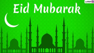Eid 2020 HD Images & Hari Raya Aidilfitri Wishes For Free Download Online: Send Eid Mubarak Greetings Online With WhatsApp Stickers, GIFs and Facebook Messages