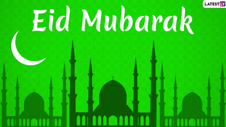 Eid 2020 HD Images & Hari Raya Aidilfitri Wishes For Free Download Online: Send Eid Mubarak Greetings Online With WhatsApp Stickers, GIFs and Facebook Messages