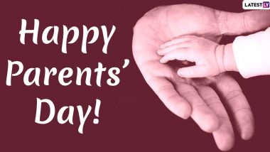 Parents’ Day 2020 Messages and HD Images: WhatsApp Stickers, Wishes, Facebook Greetings and GIFs to Celebrate Global Day of Parents