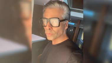 Karan Johar Says He's Available for 'Father Roles' in Bollywood As He Shares a Selfie Flaunting His Grey Hair! (View Pic)