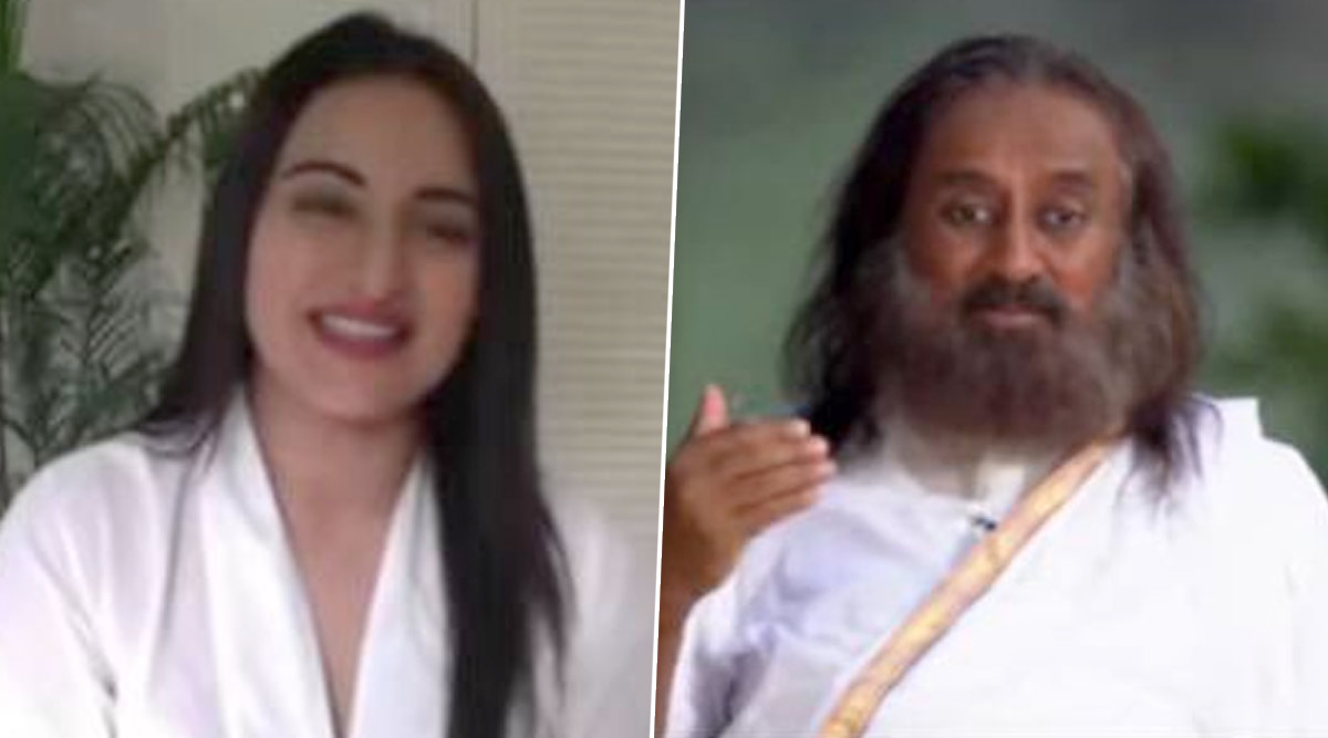 Bollywood News Sonakshi Sinha Takes Sri Sri Ravi Shankars Advice On How To Deal With Trolls