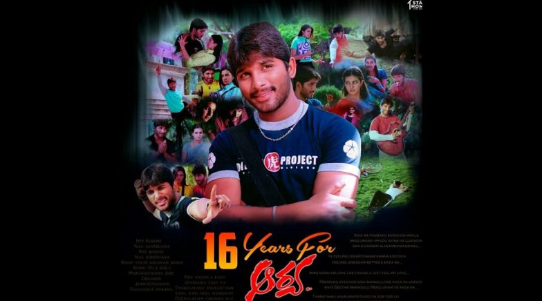 Allu Arjun Fans Celebrate 16 Years of Aarya