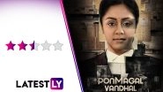 Ponmagal Vandhal Movie Review: Jyothika&rsquo;s Fiery Performance Breathes Life Into This Half-Baked Courtroom Drama Streaming on Amazon Prime Video