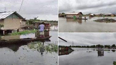 Assam Floods: 7 Districts Affected Due to Flash Floods, Goalpara Worst-Hit With 1.68 Lakh Affected People, Meghalaya on Alert