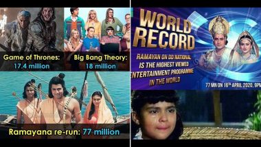 Ramayan Funny Memes and Jokes Go Viral After Ramanand Sagar's TV Serial on Doordarshan Becomes Most-Watched Entertainment Show in the World!