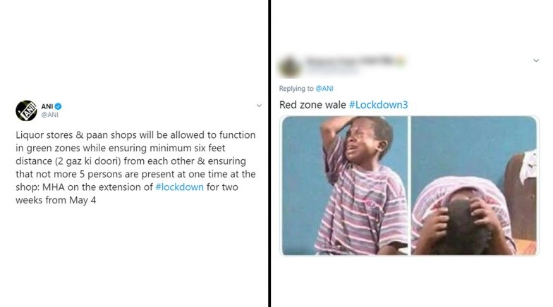 Lockdown Liquor Shop Funny Memes: As Green Zones Ecstatic, Red Envy & Orange Zone Confused