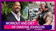 Workout And Diet Of Dwayne Johnson That Helps Him Maintain His Muscular Physique