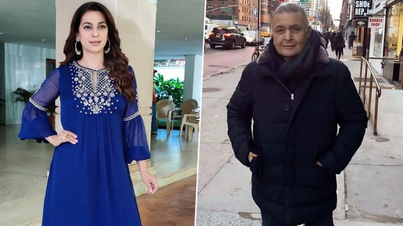 Juhi Chawla Recalls Working with Rishi Kapoor, Says ‘He Was Always Friendly, but a Little Detached’