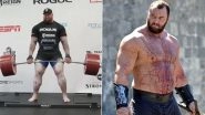 Game Of Thrones Actor Hafthor Bjornsson Aka &lsquo;The Mountain&rsquo; Sets Weightlifting World Record (Watch Video)