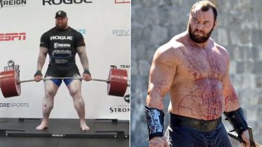 Game Of Thrones Actor Hafthor Bjornsson Aka ‘The Mountain’ Sets Weightlifting World Record (Watch Video)