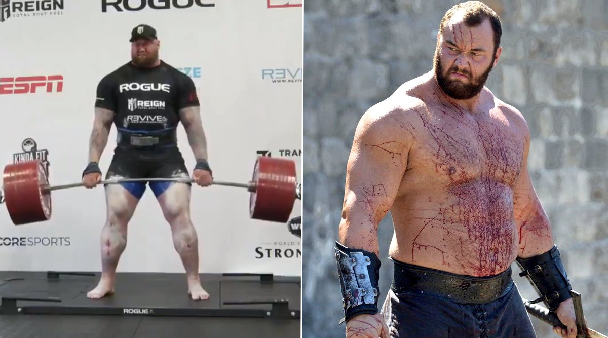 Game Of Thrones Actor Hafthor Bjornsson Aka ‘The Mountain’ Sets