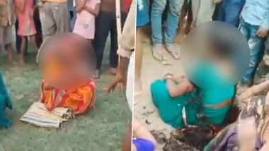 Bihar Shocker: Branded as Witches, 3 Women Forced to Drink Urine in Muzaffarpur; Horrific Video Goes Viral