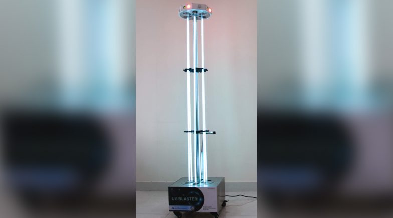 DRDO Develops Ultraviolet Disinfection Tower