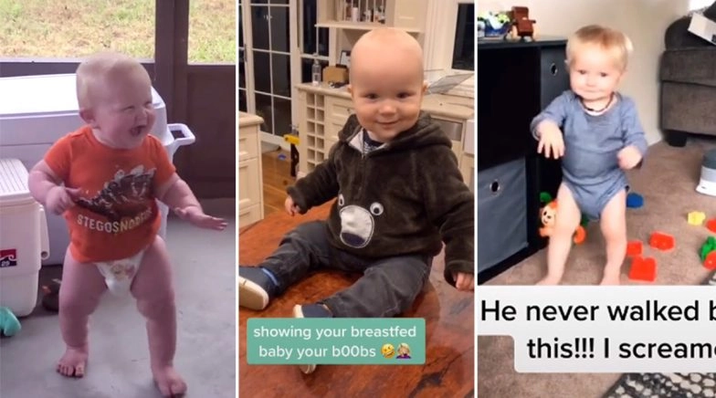 Moms Flashing Boobs to Their Breastfed Babies in Latest TikTok Trend 