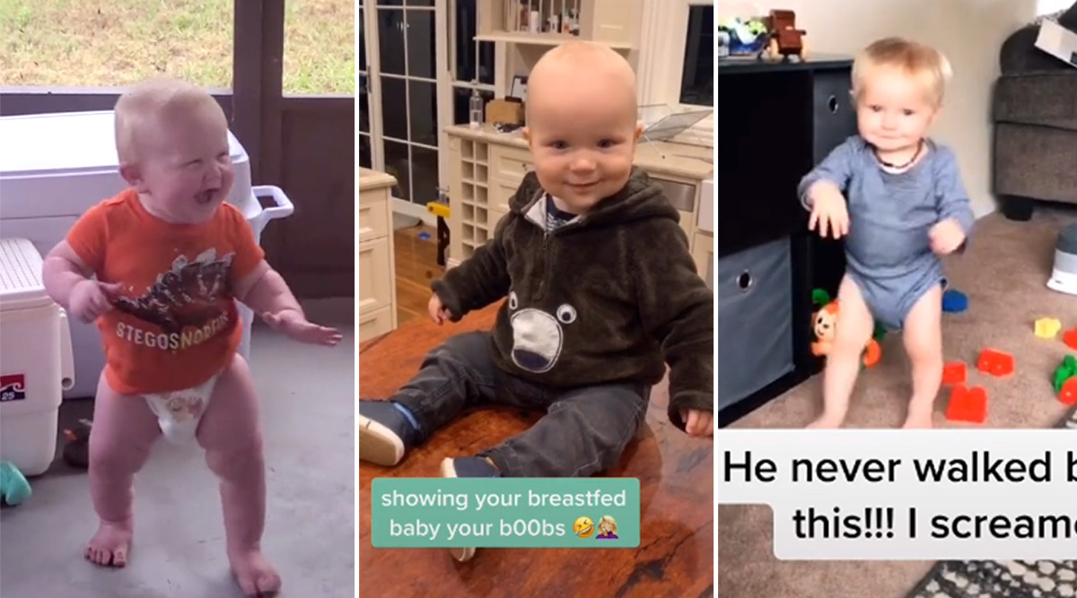 Viral News | Moms Flashing Boobs to Their Breastfed Babies in Latest TikTok  Trend | 👍 LatestLY