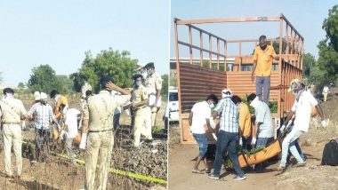 Aurangabad Train Accident: 16 Migrant Labourers Killed After Empty Rake of Goods Wagon Runs Over Them Near Karmad