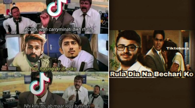 Carry Minati's YouTube vs TikTok Rant Video Roasting Amir Siddiqui Has Gone Viral Funny Memes
