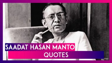 Saadat Hasan Manto 108th Birth Anniversary: 7 Thought-Provoking Quotes By The Pakistani Author