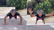 Milind Soman&rsquo;s Superman Pushups Slow Motion Video Is Giving Us Next-Level Fitness Goals