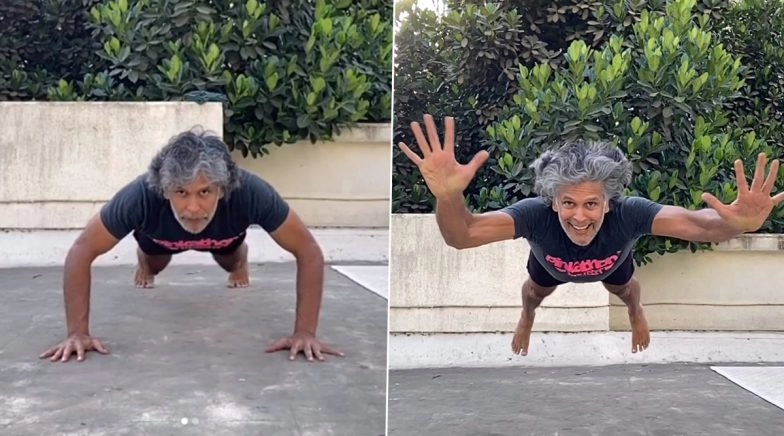 Milind Soman’s Superman Pushups Slow Motion Video Is Giving Us Next-Level Fitness Goals