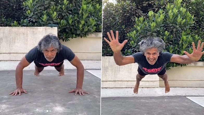 Milind Soman’s Superman Pushups Slow Motion Video Is Giving Us Next-Level Fitness Goals