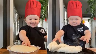 How to Make Pizza at Home Amid Lockdown? Baby Chef Kobe Is Here with DIY Recipe and TBH It Is Way Too Cute to Handle! (Watch Video)