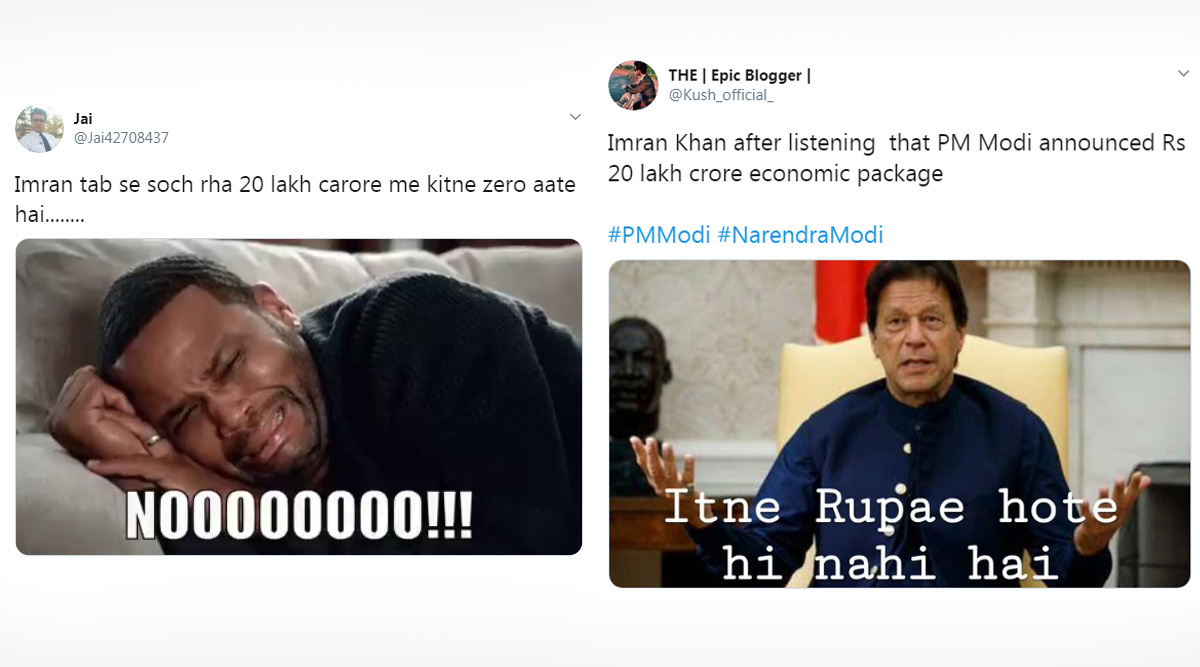 Funny Memes and Jokes On Pakistan PM Imran Khan Counting the Number of  'Zeros in 20 Lakh Crore' Goes Viral as India Announces the Economic Package  Before Lockdown  | 👍 LatestLY