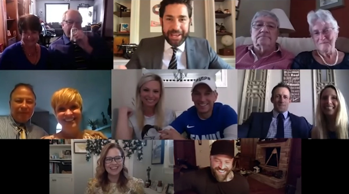 TV News The Office Cast Celebrates Fan’s Wedding By Recreating an