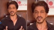 Shah Rukh Khan Urges Everyone to Support Health Care Workers by Contributing Towards PPE Kits and Ventilators (Watch Video)