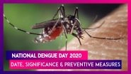 National Dengue Day 2020: Date, Significance & Preventions Against This Mosquito-Borne Disease