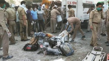 Auraiya Road Accident: PMO Announces Ex-Gratia of Rs 2 Lakh Each for Kin of Deceased, Rs 50,000 Each for Injured