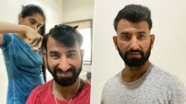 Cheteshwar Pujara Shares Funny Post While Getting Haircut From Wife Puja Pabari Amid Lockdown