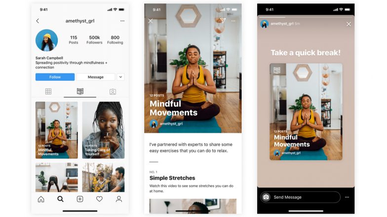 Instagram New 'Guides' Feature for Information on Wellness and COVID-19 Ropes in Deepika Padukone and UNICEF Among Other Creators