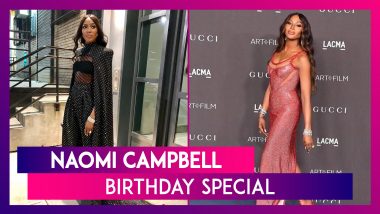 Naomi Campbell Birthday Special: A Supermodel Ruling Our Hearts with Her Brilliant Fashion Choices