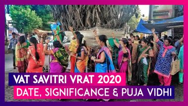 Vat Savitri Vrat 2020: Date, Significance & Puja Vidhi Of This Fast For Married Hindu Women
