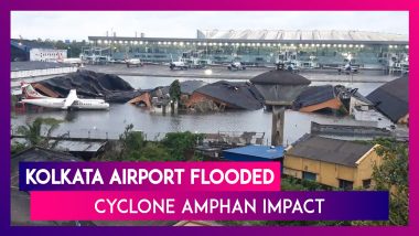 Operations Resume At Kolkata Airport After Cyclone Amphan Leaves Runway Flooded, Hangers Damaged