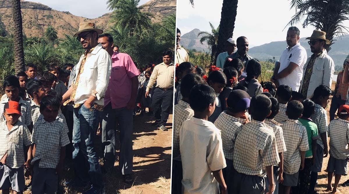 Irrfan Khan’s Son Babil Shares Late Actor's Throwback Pics Interacting with School Kids and Principal During Their Farmhouse Visit Irrfan Khan’s Son Babil Shares Late Actor's Throwback Pics Interacting with School Kids and Principal During Their Farmhouse Visit